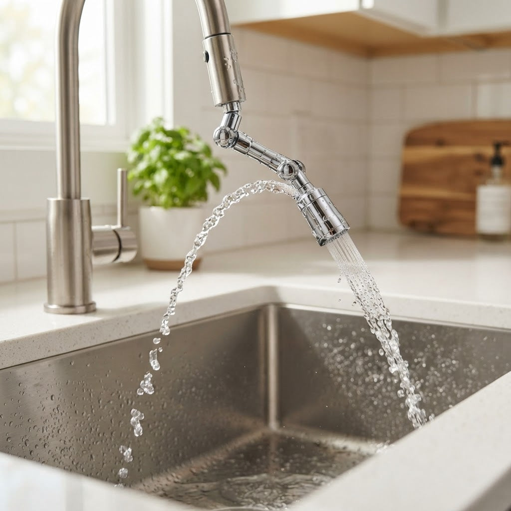 360-Rotation Kitchen Sink Faucet Extenders