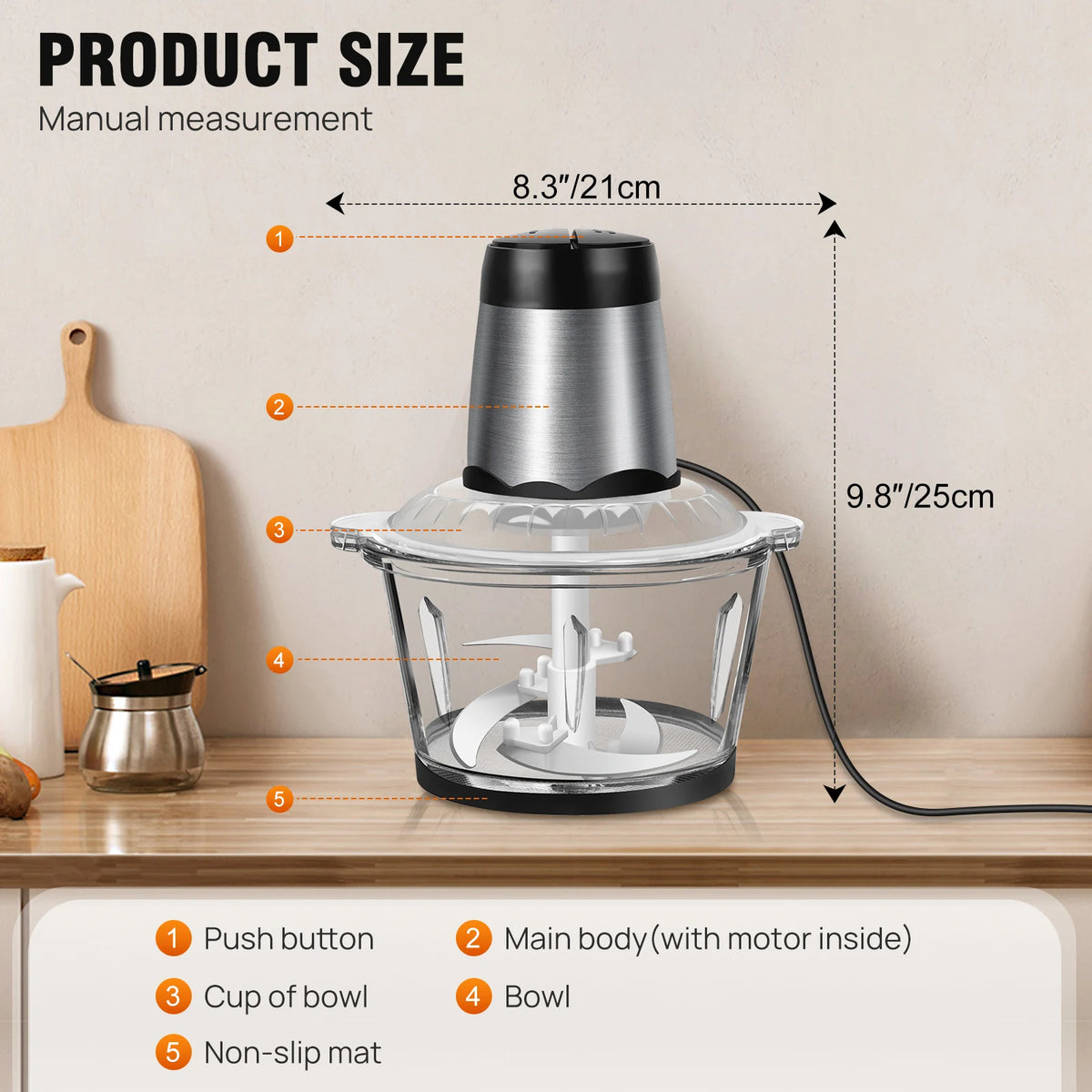 Electric Food Chopper