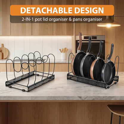 Expandable Pan Organiser Rack