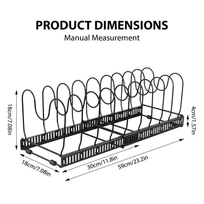 Expandable Pan Organiser Rack