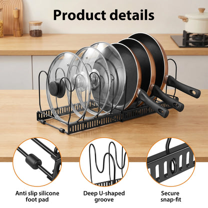 Expandable Pan Organiser Rack